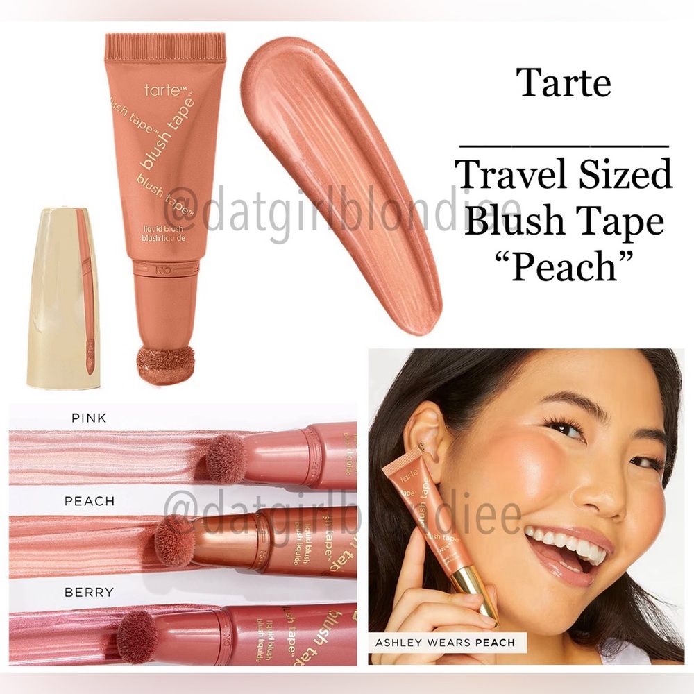 Tarte: Blush Tape-Travel Sized (Peach) - Picture 1 of 6